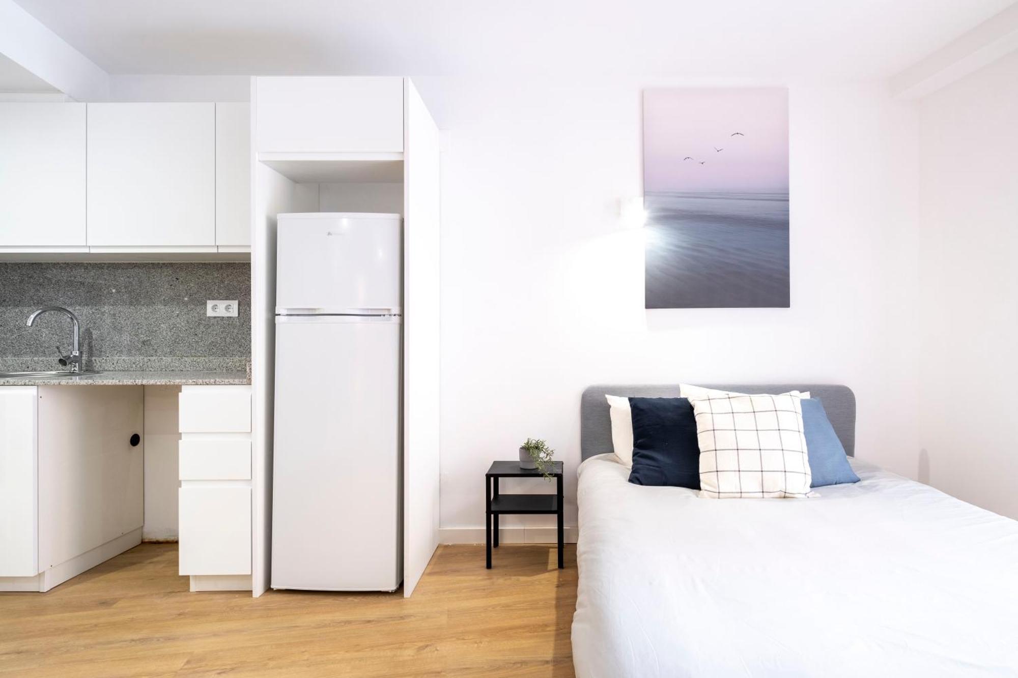 Estudio Cerca De Camp Nou Appartement